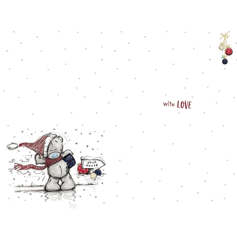 Nephew Sketchbook Me to You Bear Christmas Card Extra Image 1